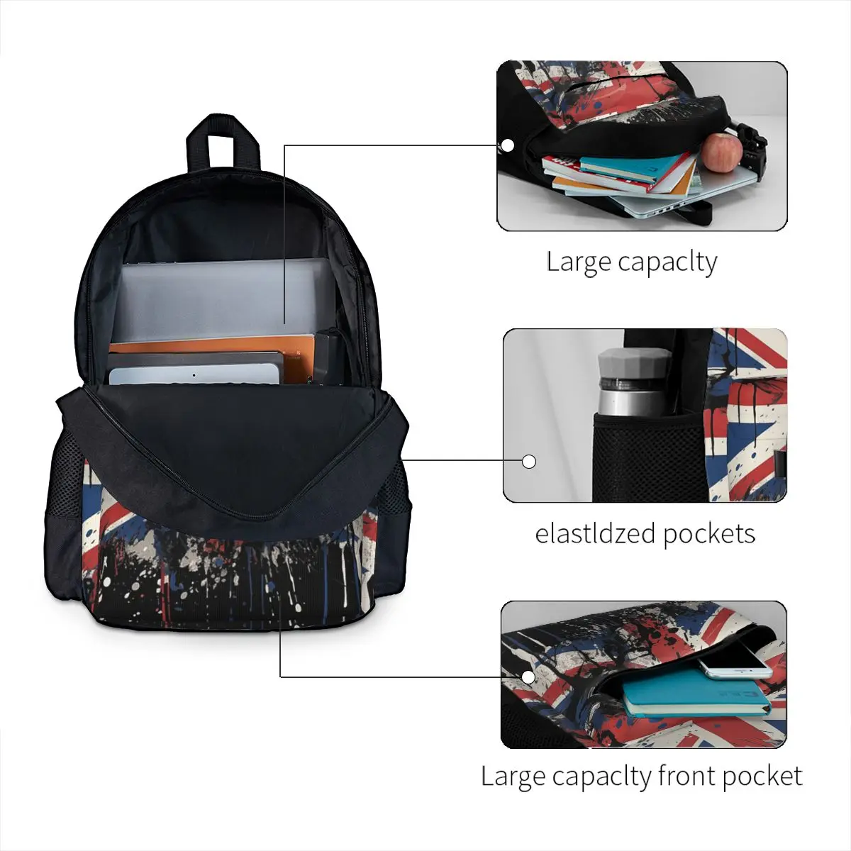 Union Jack Flag Of The UK Stud - Women Bags In Uk review and price