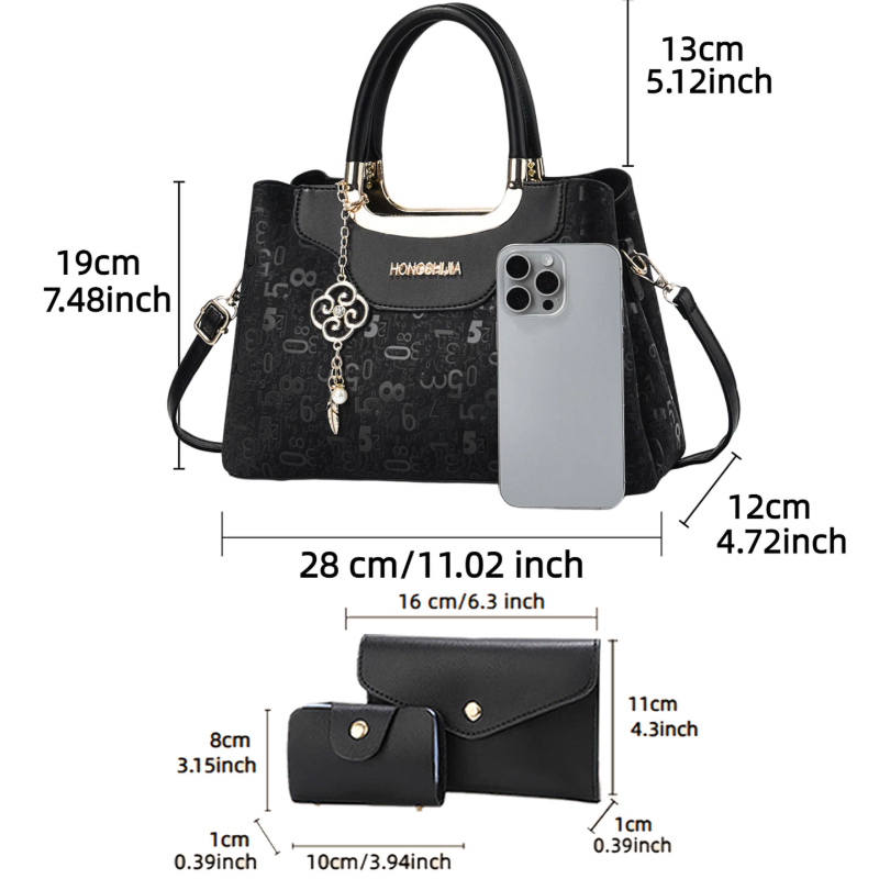 3-piece Fashion Women's Handba - Women Bags Crossbody review and price