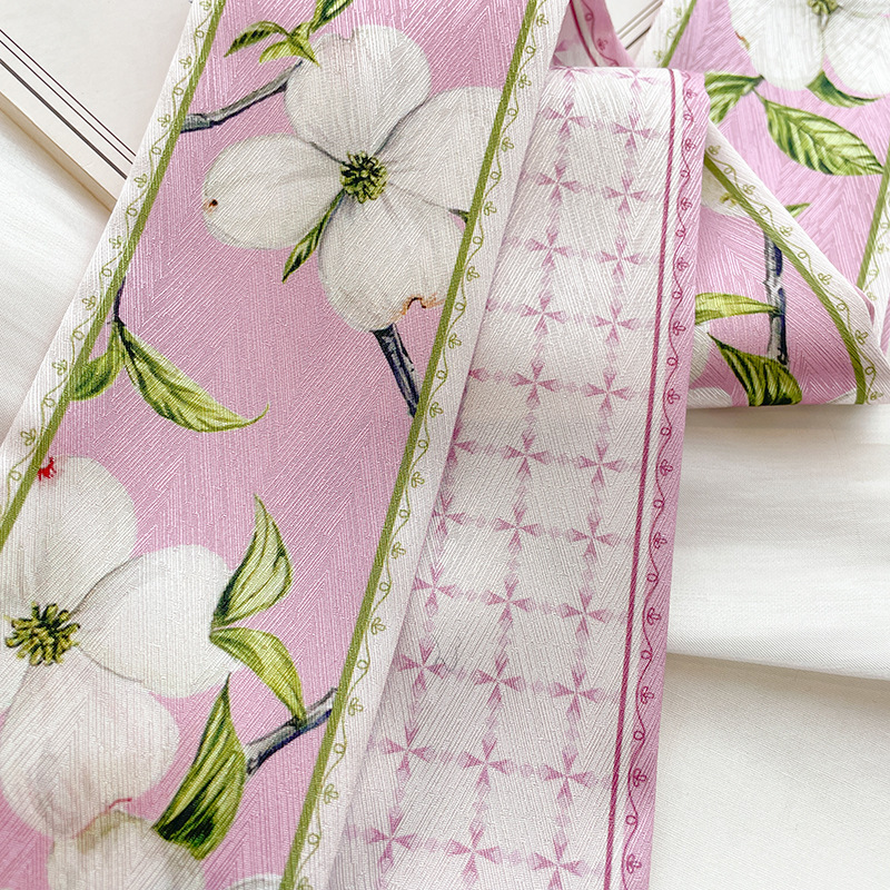 Korean Silk Satin Long Scarf F - Women'S Retro Bags review and price