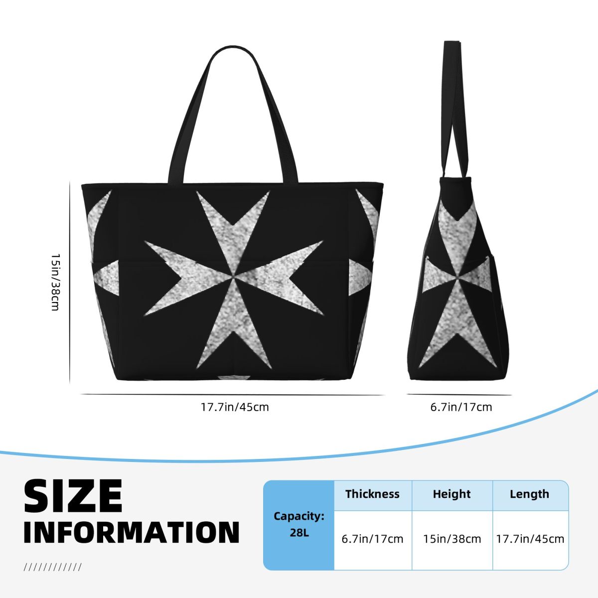 Maltese Cross Knights Hospital - Women Bags Malta review and price