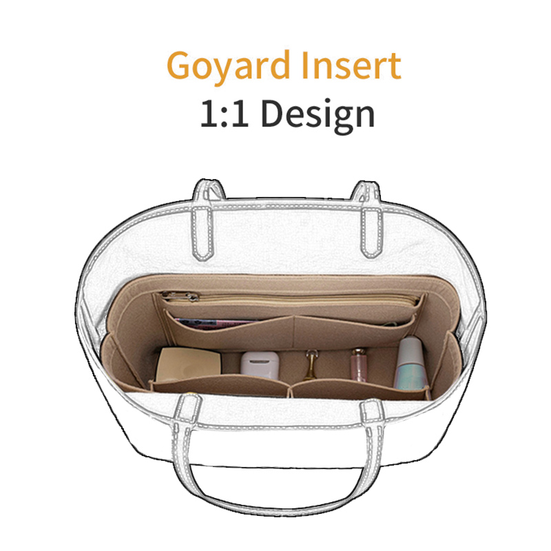 Felt Insert Bag Organizer For  - Women Bags Goyard review and price