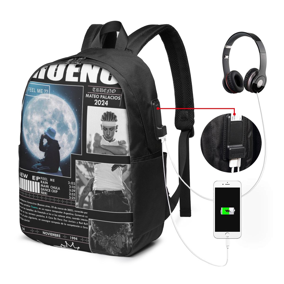 Funny Trueno Hip Hop Rapper Ba - Women Bags For Women review and price