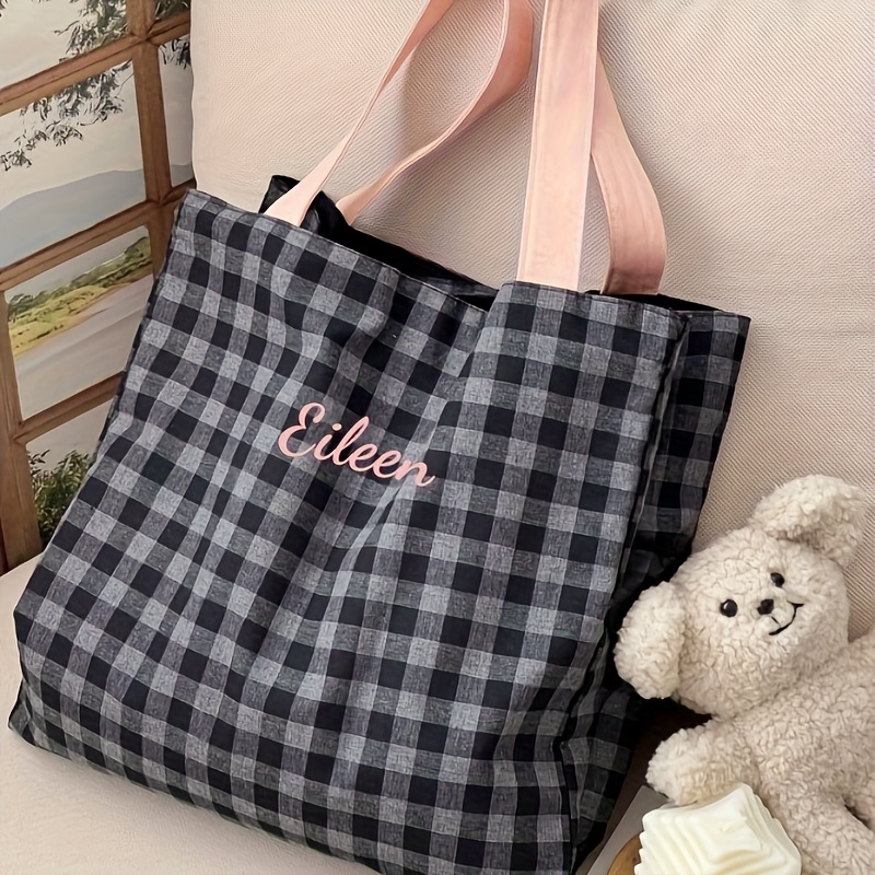 Custom Name Embroidery Tote Ba - Women Bags Name review and price