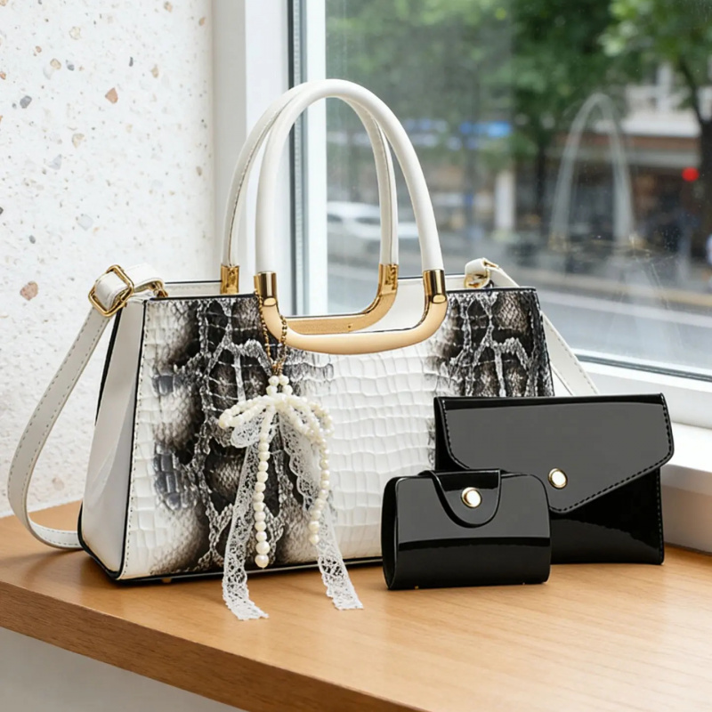 Women's Handbag Set, Crocodile - Women Bags Crossbody review and price