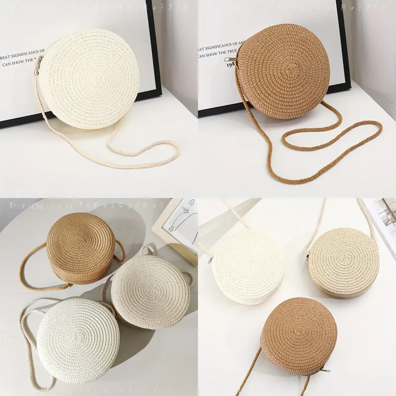 Round Woven Rattan Crossbody B - Women Bags Crossbody review and price