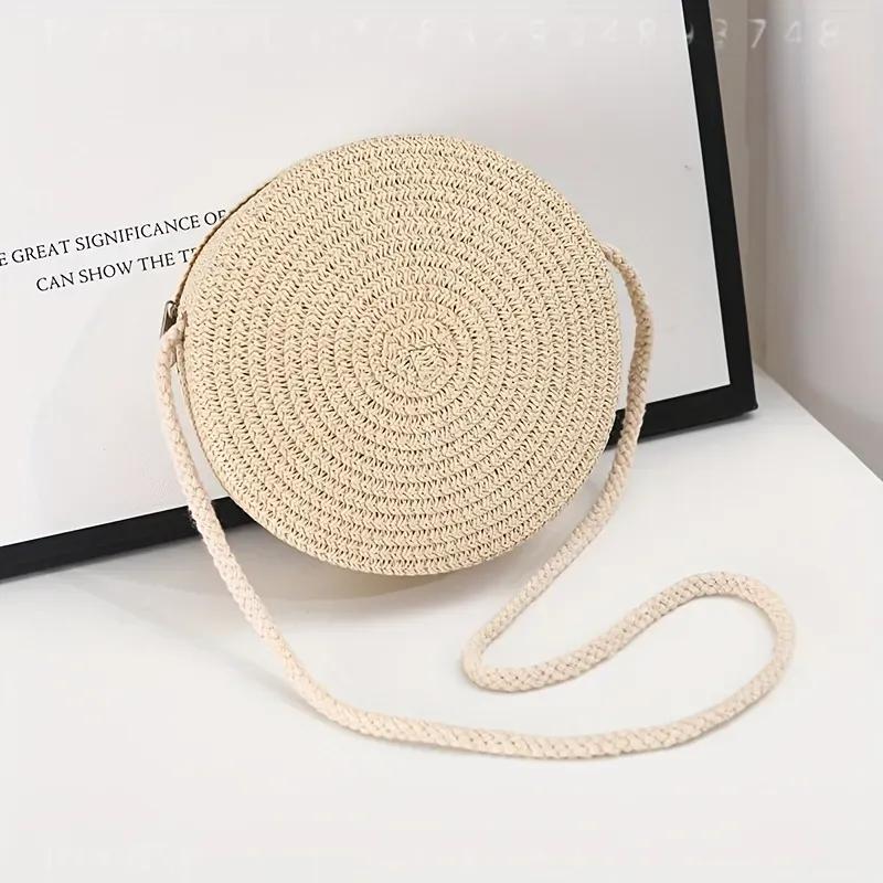 Round Woven Rattan Crossbody B - Women Bags Crossbody review and price