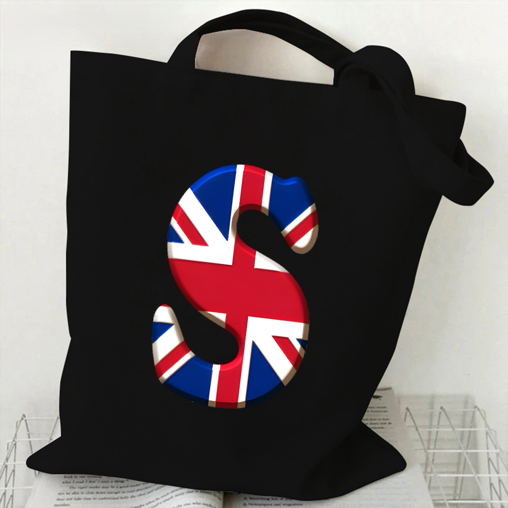 A-Z 26 Letter Canvas Tote Bag  - Women Bags In Uk review and price
