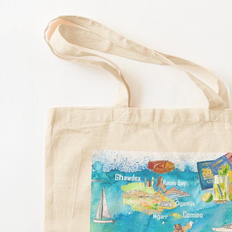 Malta Illustrated Island Trave - Women Bags Malta review and price